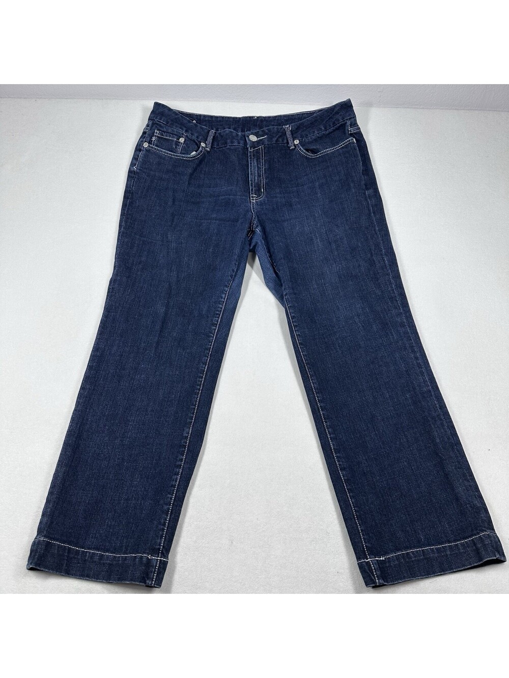 Seven7 Limited Edition Premium Denim Straight Leg Jeans Mid-Rise Women 24 40x32